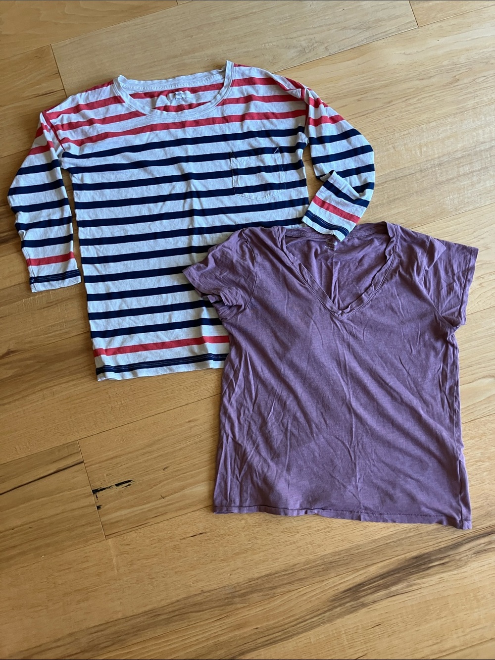 Lightweight Madewell T-shirts, bundle of two